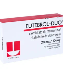 EUTEBROL-DUO LP 28/10MG 30 CAPS