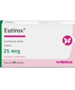 EUTIROX 25 MCG 50 TAB 3480