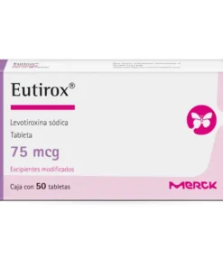 EUTIROX 75 MCG 50 TAB 3470