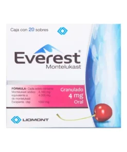 EVEREST MONTELUKAST 4 MG SB 20