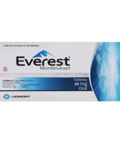 EVEREST MONTELUKAST 10 MG 30TAB