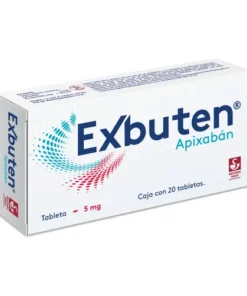 EXBUTEN 5 MG 20 TAB