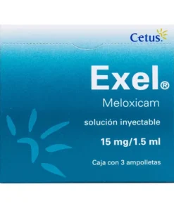 EXEL 15 MG AMP 3X1.5ML
