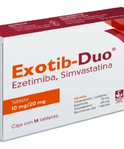 EXOTIB-DUO 10/20 MG 14 TAB