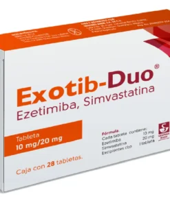 EXOTIB-DUO 10/20 MG 28 TAB
