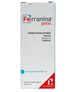 FERRANINA 50MG GTS PED 20ML SOL