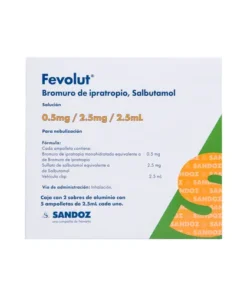 FEVOLUT 0.5/2.5MGL 2SB 5X2.5ML AMP