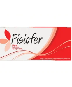 FISIOFER 40MG 10FCOS MONOD 15ML SOL