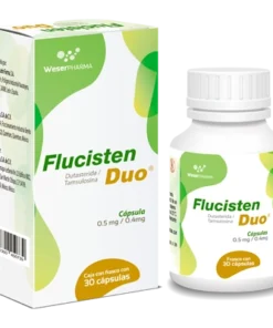 FLUCISTEN DUO 0.5/0.4MG 30 CAPS