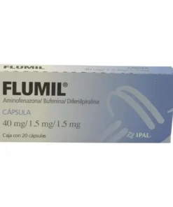 FLUMIL 40/1.5/1.5MG 20 CAPS