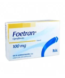 FOETRAN 100 MG 30 CAPS
