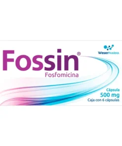 FOSSIN 500 MG 6 CAPS