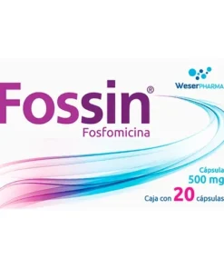 FOSSIN 500 MG 20 CAPS