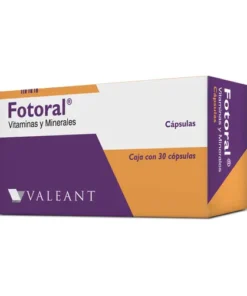 FOTORAL 250/7.5 MG 30 CAPS