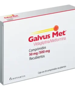 GALVUS-MET 50/500MG 30 CPR REC