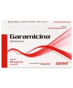 GARAMICINA 80 MG 2 ML FA