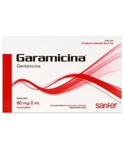 GARAMICINA 80 MG 5X2 ML FA