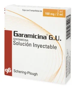 GARAMICINA GU 160MG/2ML HIPAK C/JGA