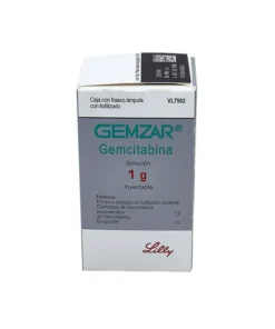 GEMZAR 1G LIOFILIZADO FA