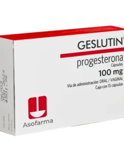 GESLUTIN 100 MG 15 CAPS