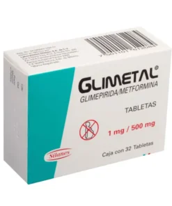 GLIMETAL 500/1MG 32 TAB