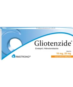 GLIOTENZIDE 10/25 MG 20 TAB