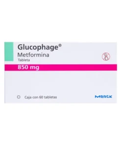 GLUCOPHAGE 850 MG 60 TAB