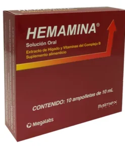 HEMAMINA JET ORAL AMP 10X5 ML