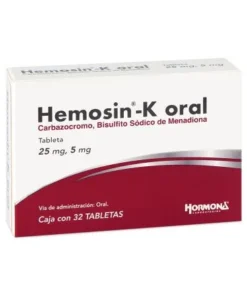 HEMOSIN-K 25/5 MG 32 TAB