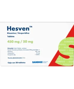 HESVEN 450/50MG 20 TAB