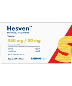 HESVEN 450/50MG 60 TAB