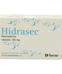 HIDRASEC 100 MG 9 CAPS
