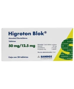 HIGROTON BLOK 50/12.5 MG 28 TAB