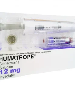 HUMATROPE 12 MG SOL INY