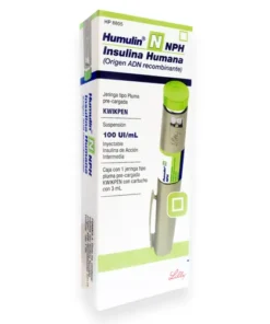 HUMULIN N KWIKPEN 100UI PREC 1X3 ML