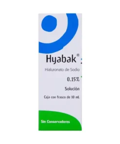 HYABAK 0.15% SOL OFT 10 ML