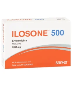 ILOSONE 500 MG 20 TAB