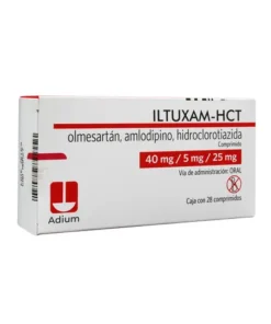 ILTUXAM-HCT 40/5/25MG 28 CPR     N
