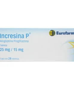 INCRESINA P 25MG/15 MG 28 TAB