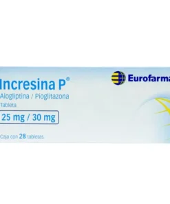 INCRESINA P 25MG/30MG 28 TAB