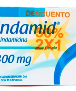 INDAMID 300 MG 16 CAPS 2X1