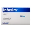 INFOXIM 500 MG 12 CAPS