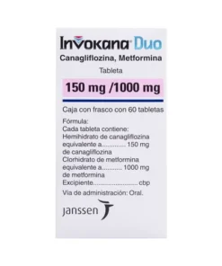 INVOKANA DUO 150/1000 MG 60 TAB