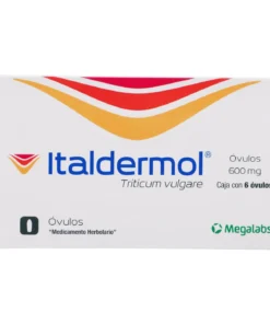 ITALDERMOL 600/40 MG OV 6