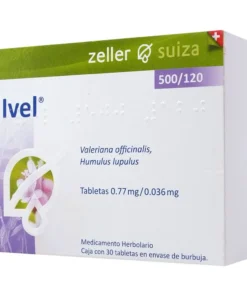 IVEL 500/120 MG TAB 30