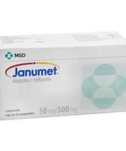 JANUMET 50/500 MG 56 CPR REC