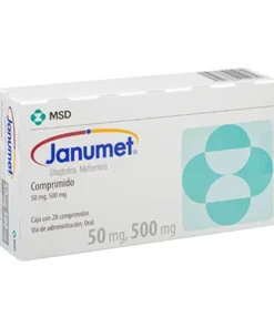 JANUMET 50/500MG 28 CPR REC