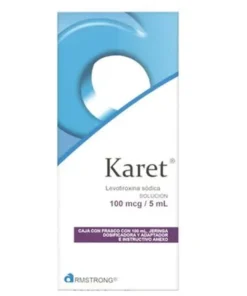 KARET 100MCG/5ML FCO SOL 100ML