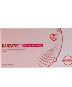 KARZATEC 160/12.5 MG 30 TAB