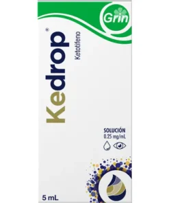 KEDROP 0.025 MG SOL OFT 5 ML